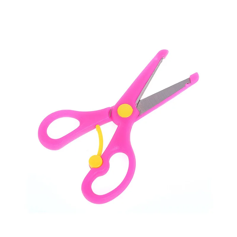 Professional 3d painting child safety scissors