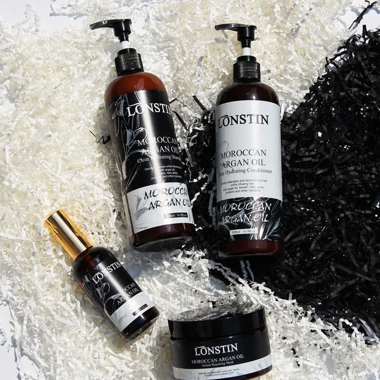 Wholesale Cheap Daily Hair Care Moroccan moisturizing Argan Oil Hair Shampoo For Black dry colored Hair