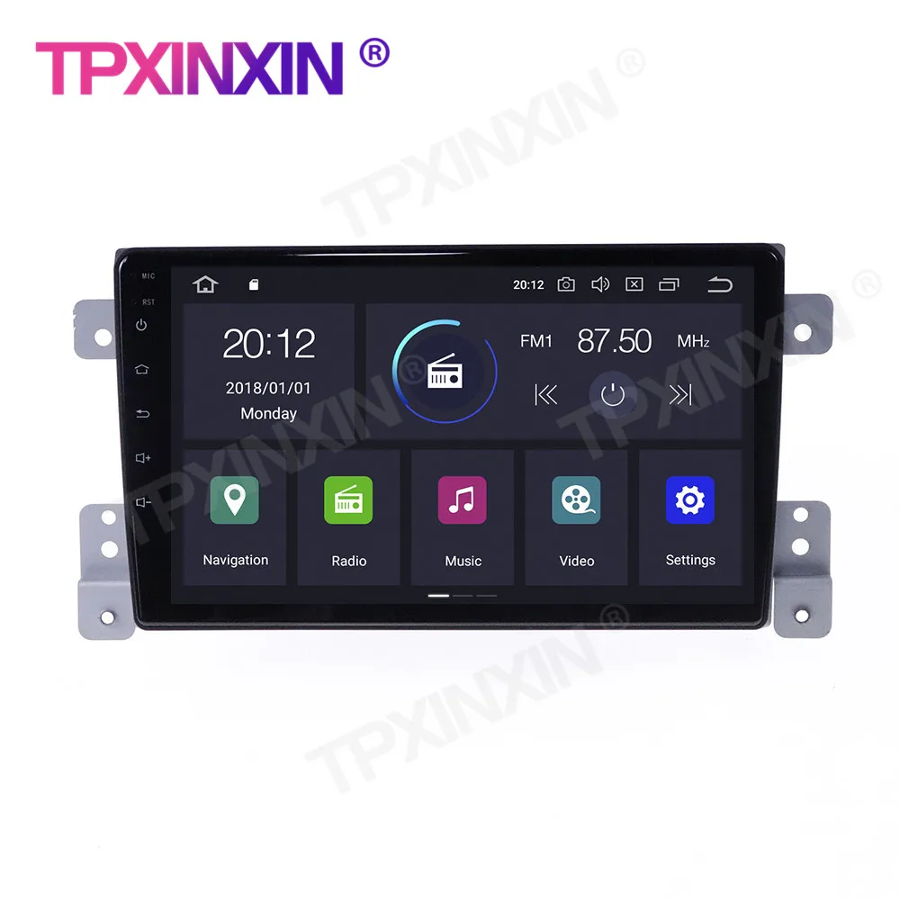 Для Защитные чехлы для сидений сшитые специально Suzuki Grand Vitara Android радио мультимедиа 2005 2006 2007- 2015 GPS навигации головное устройство аудио PX6 автомобильный DVD плеер