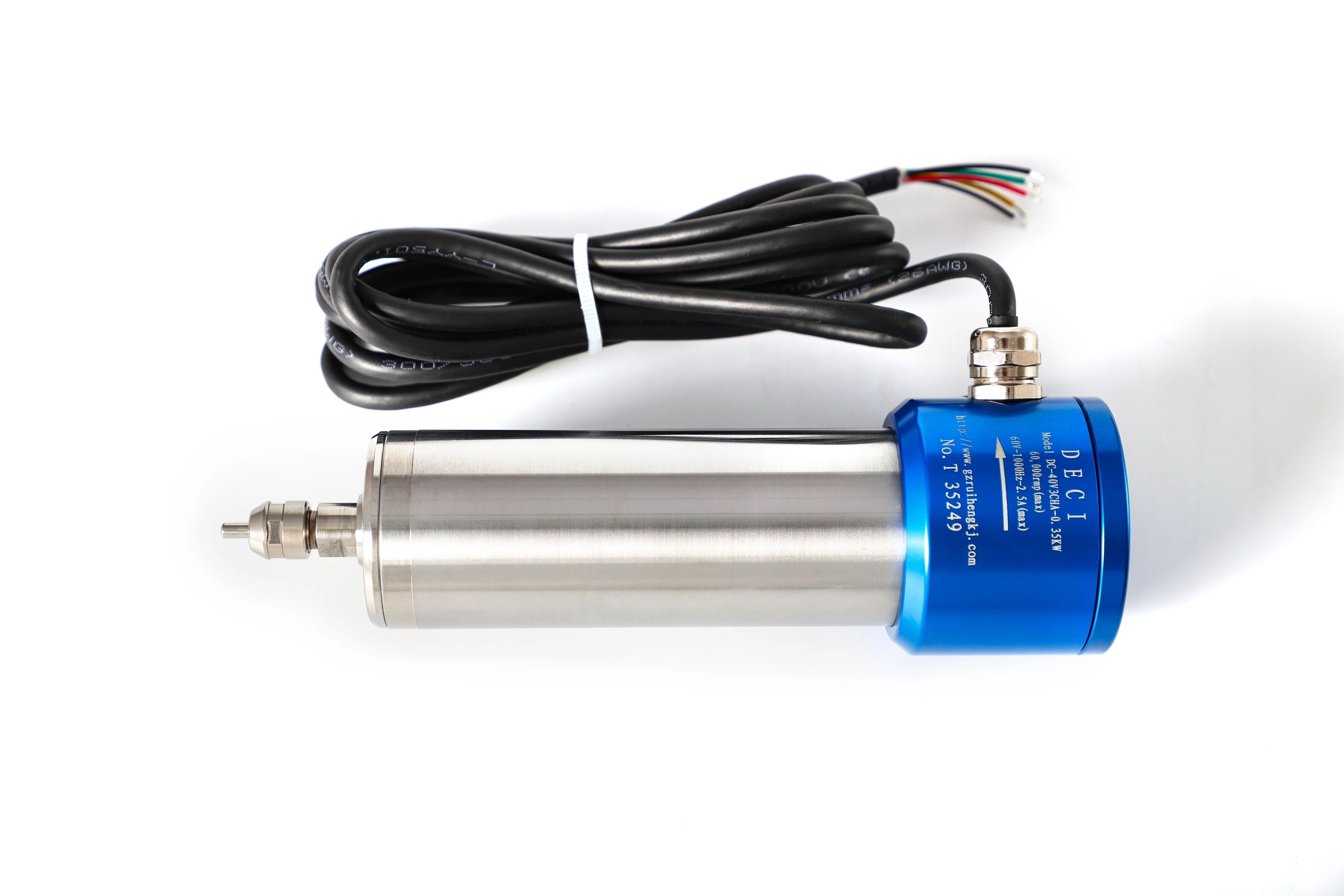 DECI 40V3CHA dental spindle motor 0.35KW 80000 Rpm collet tool for milling machine zirconia atc pcb engraving spindle