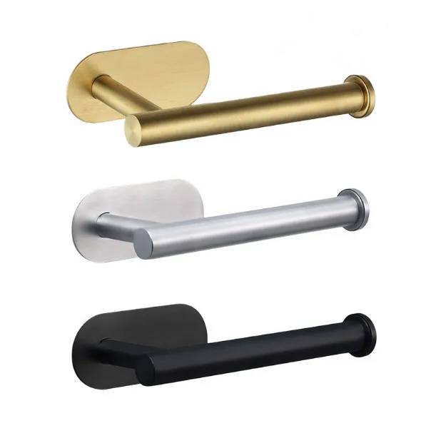 Luxury Paper Towel Holder Gold Tissue Paper Roll Holders Kitchen Paper Plate 27cm