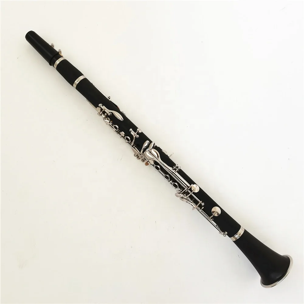 small bore dimension hard rubber material professional bb clarinet