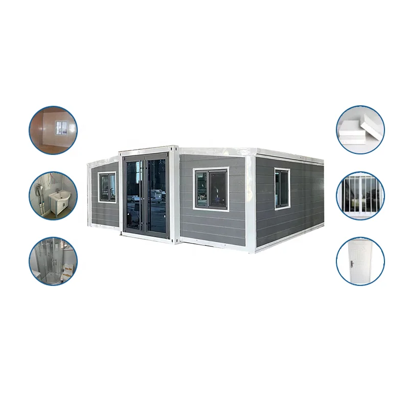 Well Designed Supply Hurricane Resistant and Fireproof Modular Expandable Folding Container Home Smart House Garden House