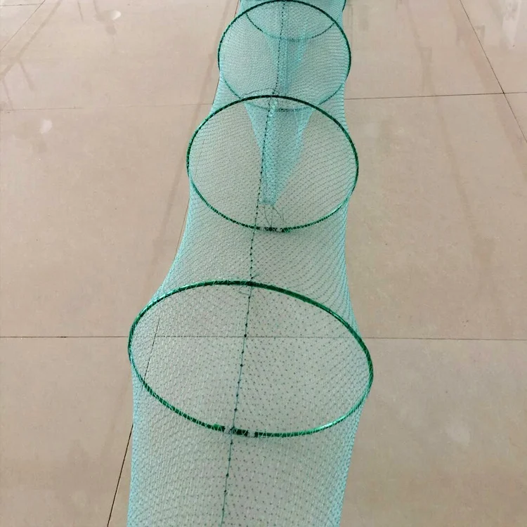 Cheap PE net cage /net trap for fish, crabs, lobster and eels