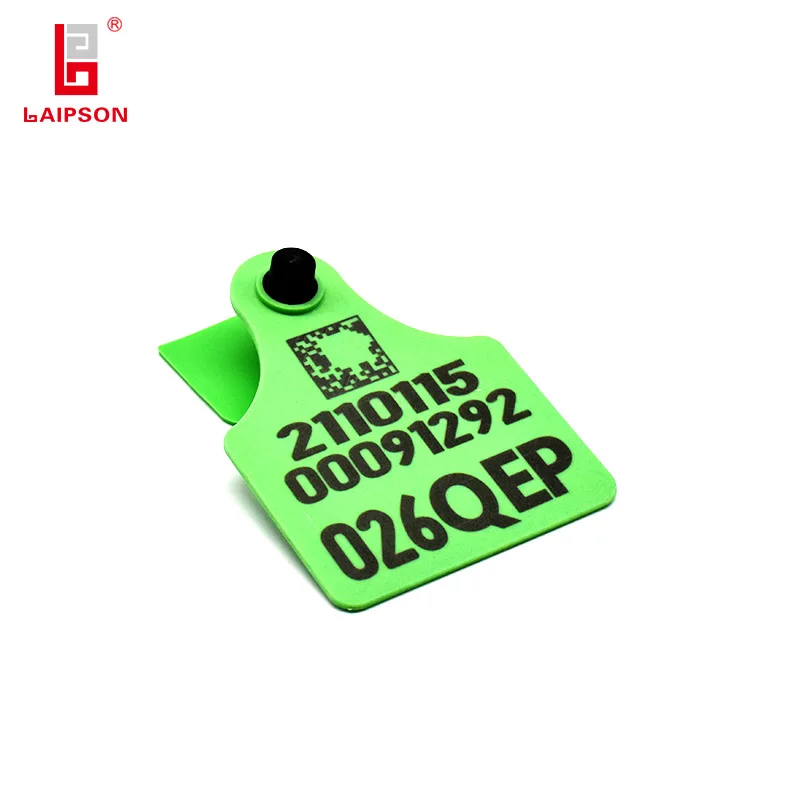 TPU New 890-960Mhz Tamperproof UHF RFID cow cattle ear tag for farm