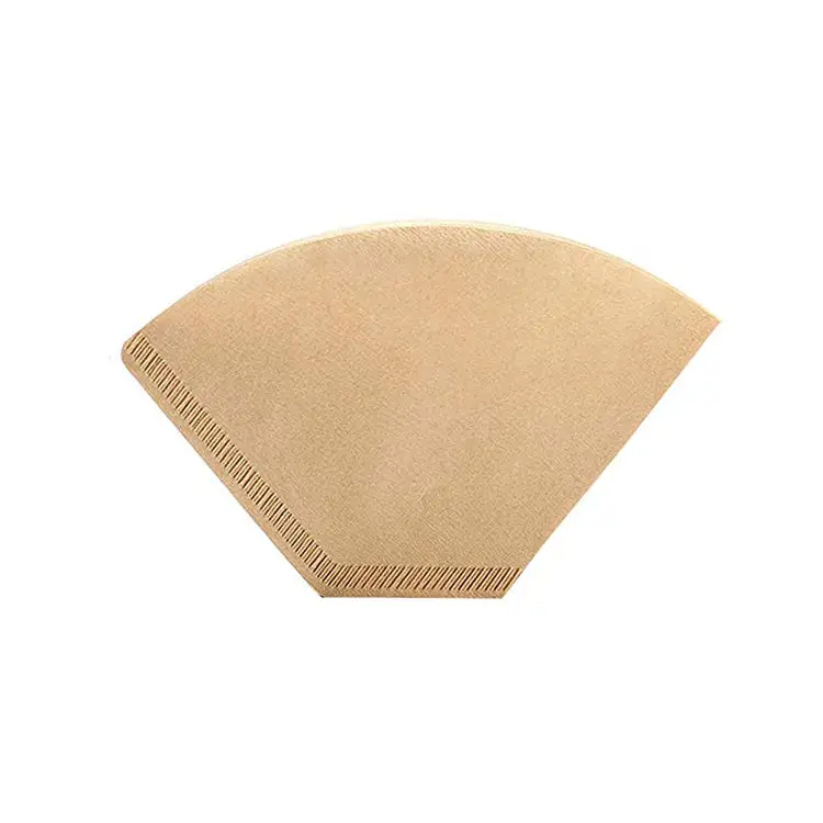 Оптовая продажа фильтры для кофе из древесной целлюлозы V01 V02 фильтровальная бумага мокко
