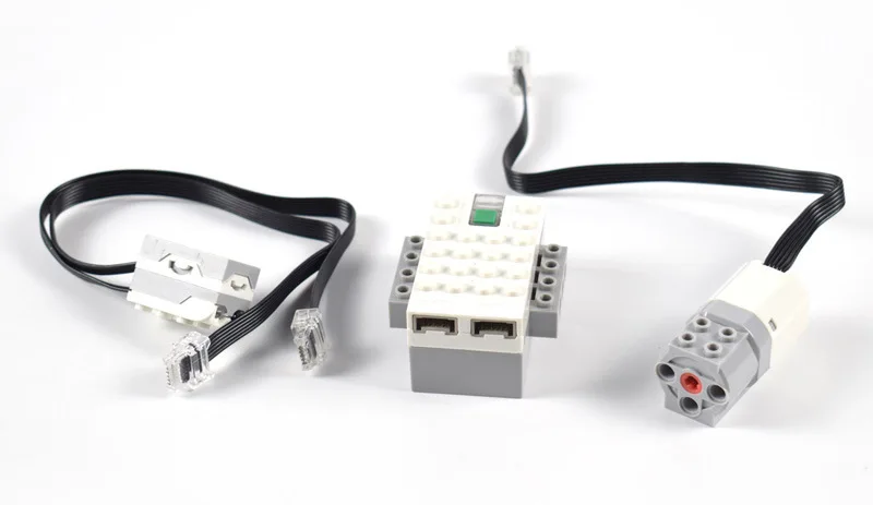 Electric WeDo 2.0 Power Function Parts 45301 Smart Hub for 45300 Programmable Robotics Building Blocks STEM Educational Toy