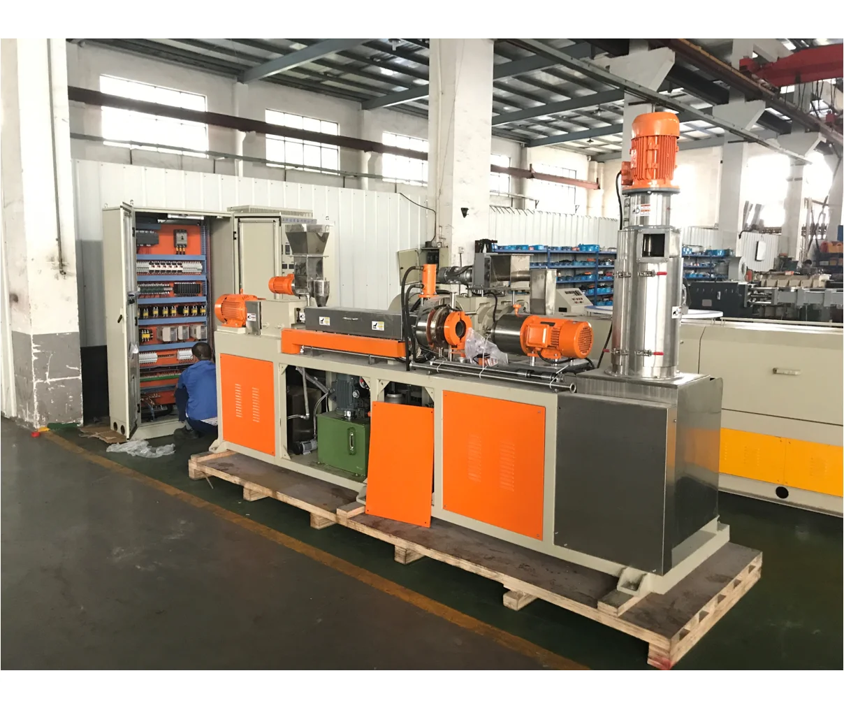 Pelletizing Extruder Machine Rubber Extruder Machine for TPR EVA/Twin Screw Lab