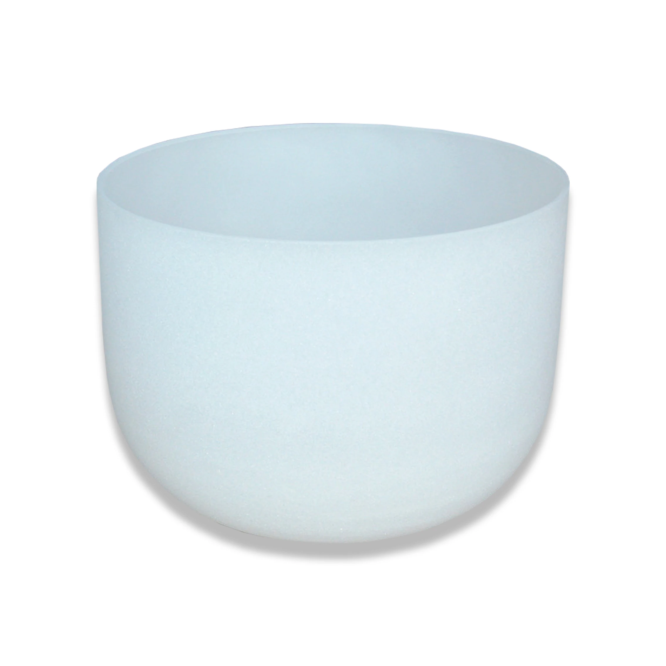 Nature Sound 432hz / 440hz Frosted Quartz Crystal Singing Bowls for Zen Meditation and Energy Cleansed