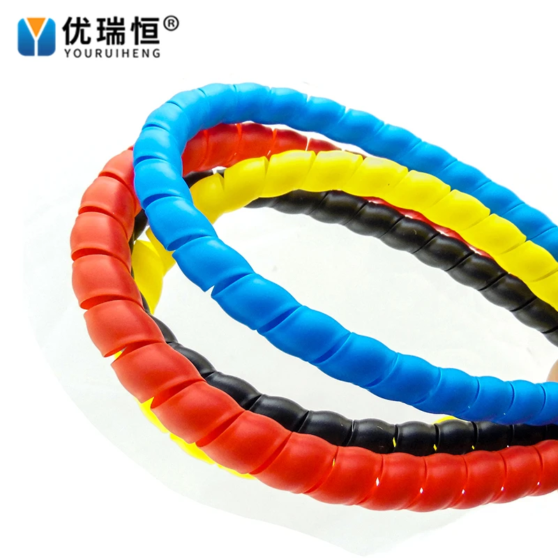 Customizable hose spiral protective sleeve