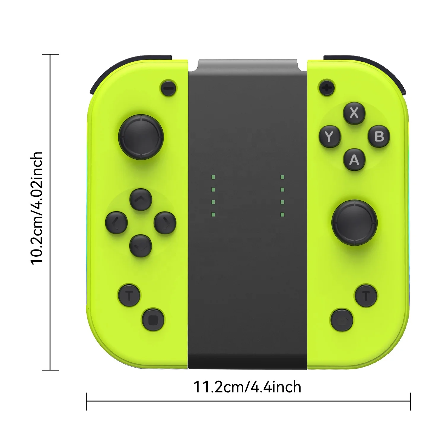 Meteor Light Wireless Joypad Game Controller For Switch/Lite/Switch OLED With RGB Lights 6-Axis Gyro Gamepad Turbo & Vibration