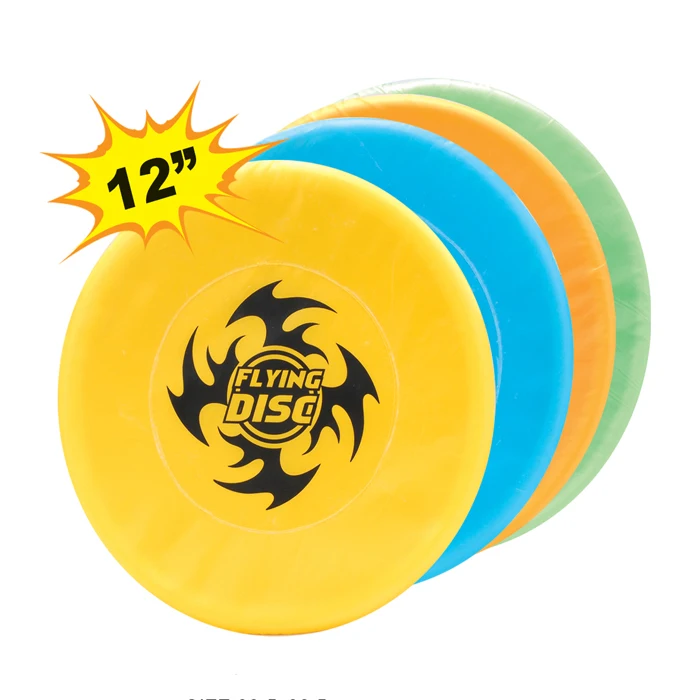 12 inch cloth fabric flying disc outdoor games for family toys flying saucer plastic toy