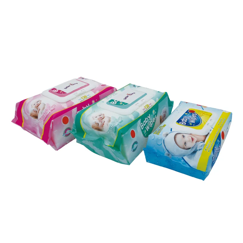 Wholesale Baby Wipes Manufacturing Natural Organic Baby Wet Wipe 80ct Disposable Wipes for Baby