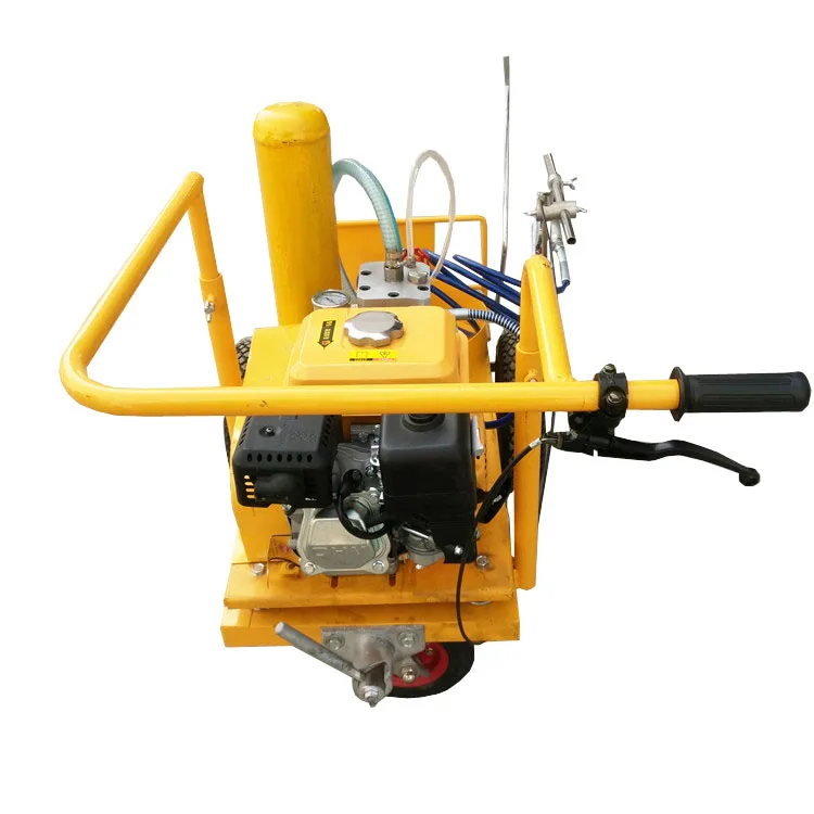 cold paint road marking machine road lines paint airless road marking machine for sale