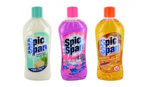 Floor DETERGENT SPIC & SPAN 1 LT. BLACK ORCHID Cleaner Liquid Washing Floors Plastic Bottle Box 33 1 Litre Spic&span Sustainable