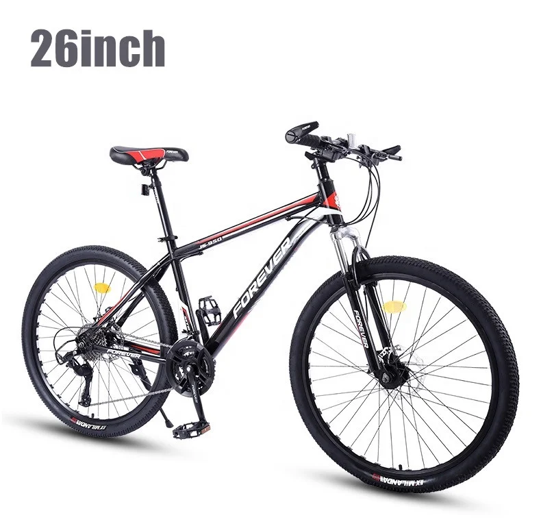 Заводская дешевая цена Forever 26 дюймов спицевое проволочное колесо Bicicleta рама из алюминиевого сплава горный велосипед