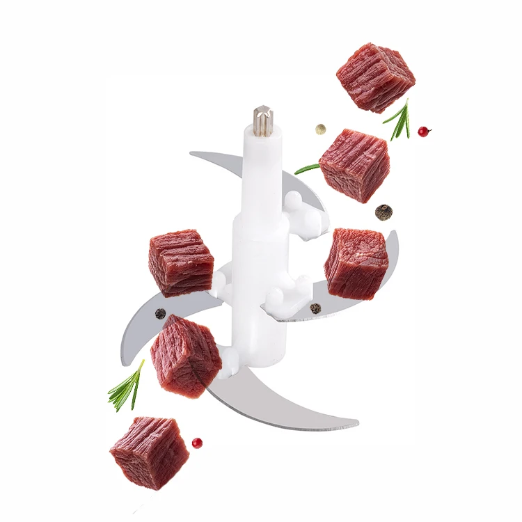 3l Capacity Electric Meat Grinder Household Multifunctional Stainless Steel Large Capacity Fully Automatic Cooking Machine