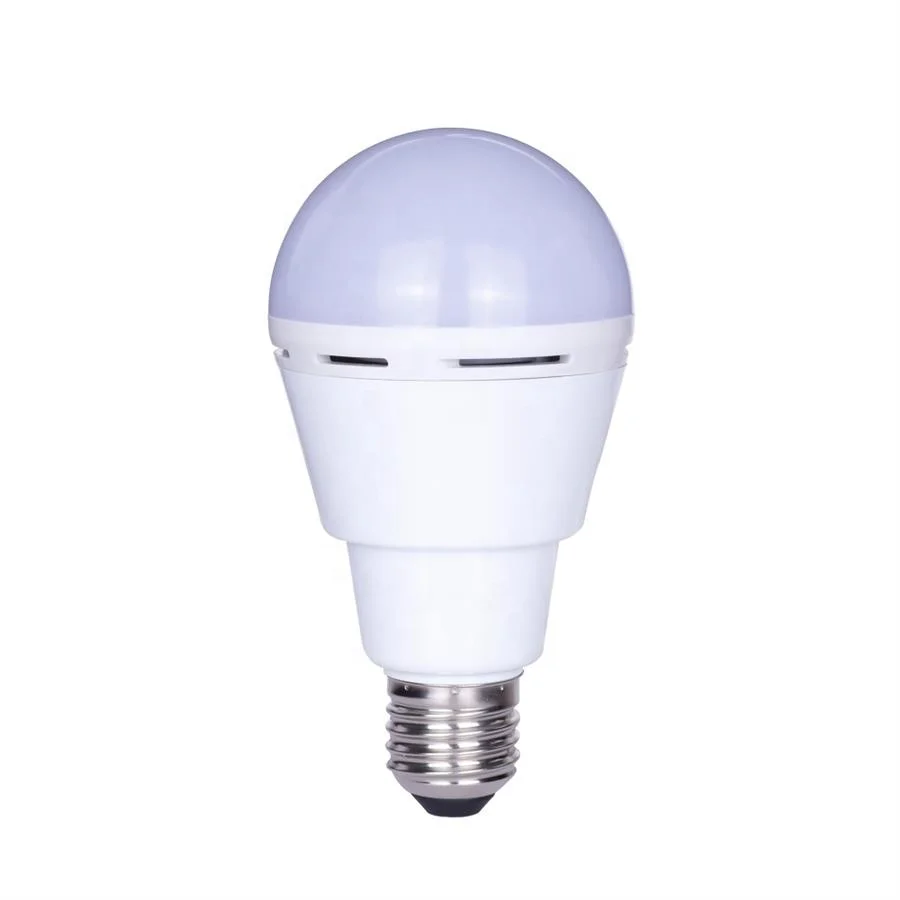 8W 10W 12W Emergency Time 3H 6H Long Duration 2700K 6500K for Night Market Rechargeable LED Bulb