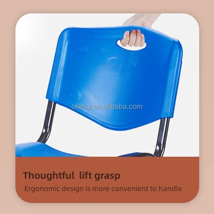 junior students school furniture classroom stackable plastic metal frame study training student chair for school