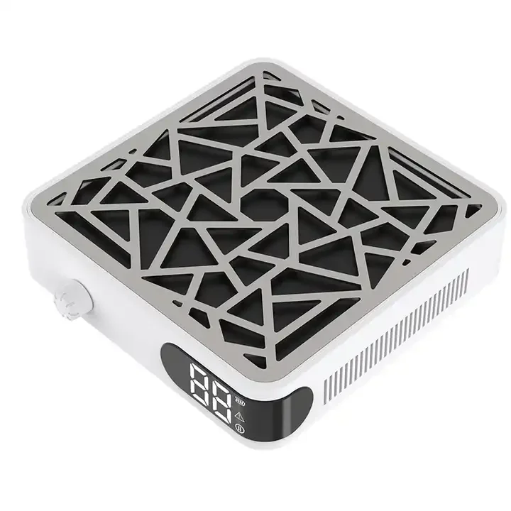 New Professional Strong Suction Nail Dust Collector Low Noise Nail Art Vacuum Cleaner For Manicure Salon