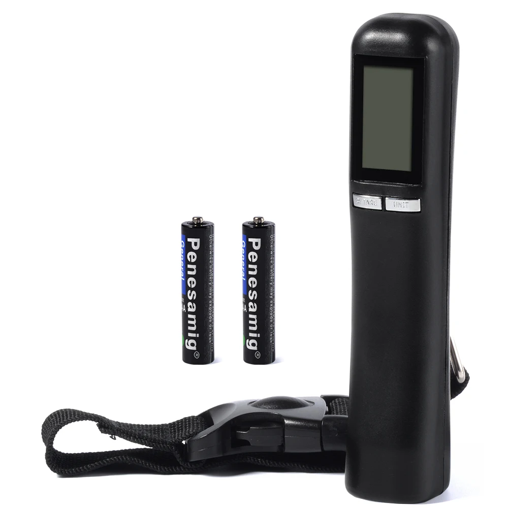 Essenti Digital Hanging Luggage Scale Portable Suitcase Weight Measurement with Hook for Travel Essential