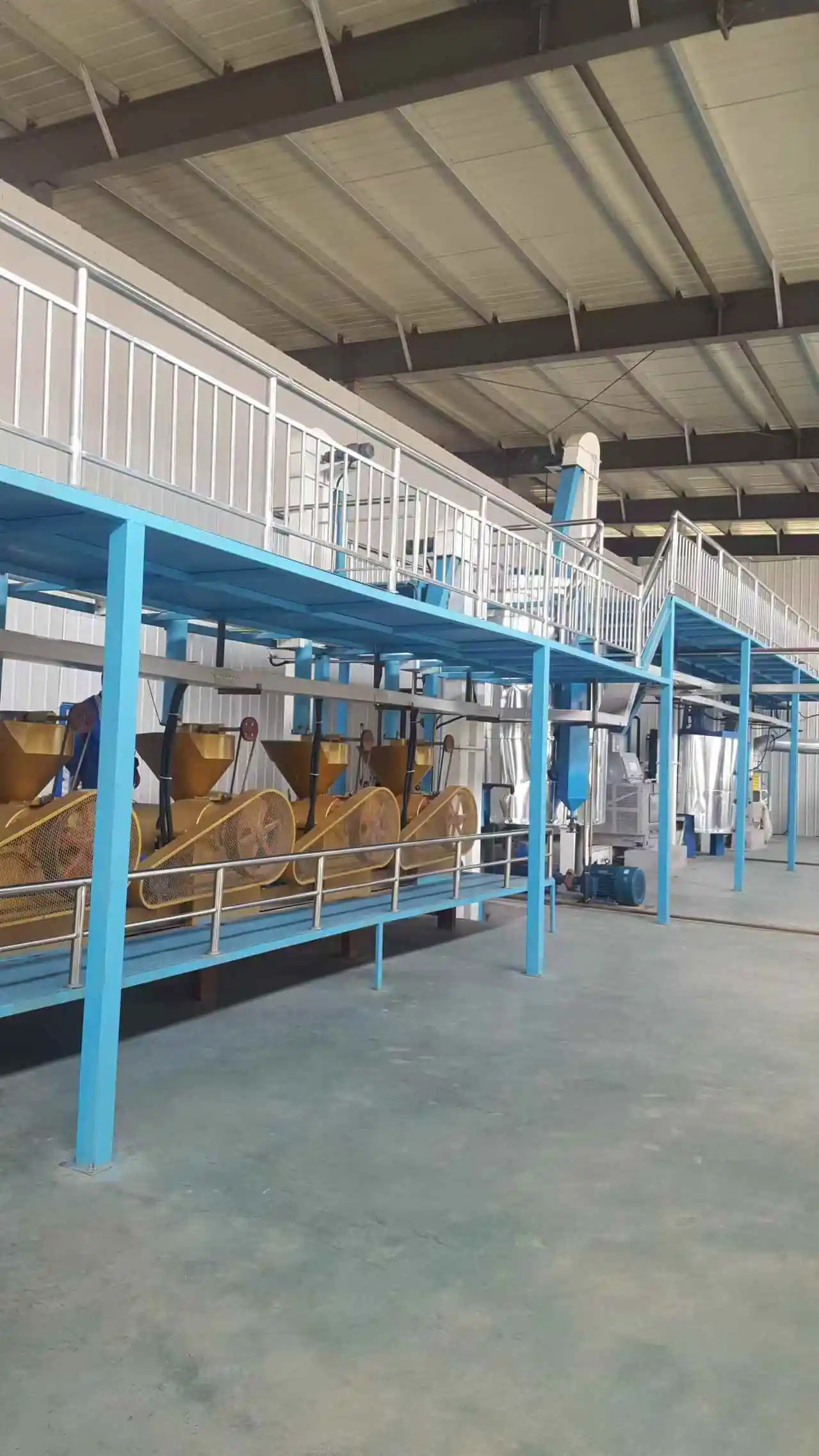 High quality and high efficiency 50-100t/D Sesame Pressing Plant