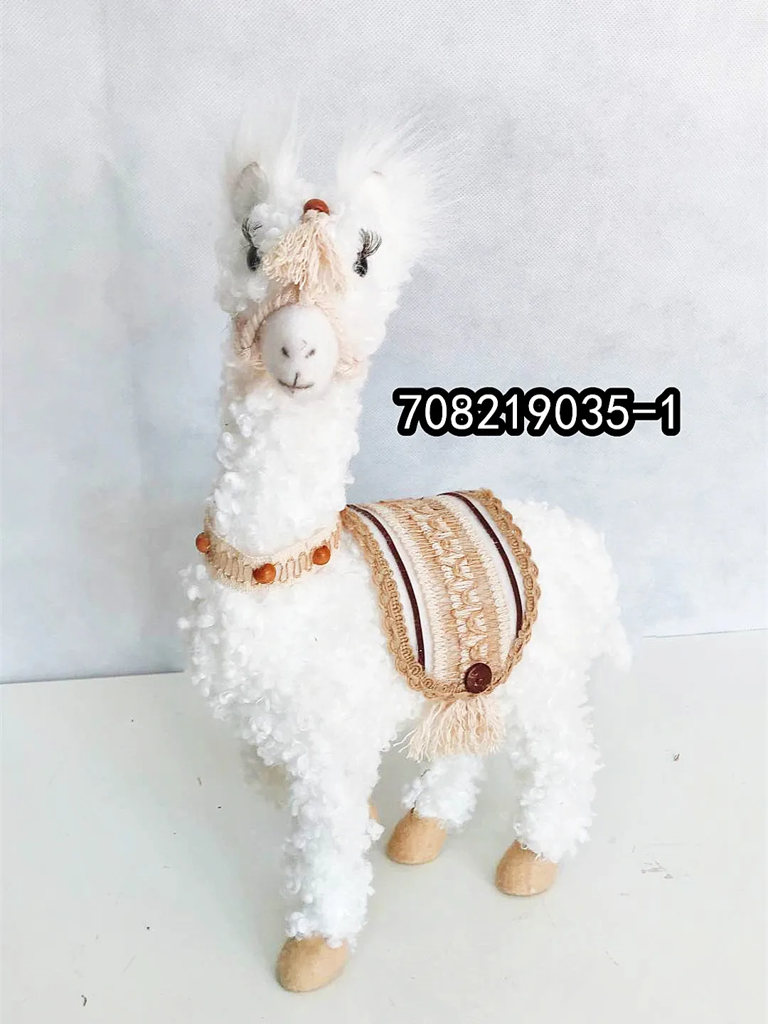 Factory Custom  Flowerpot style Bunny Decorative Table Linen natural hemp rope Happy Easter Rabbit