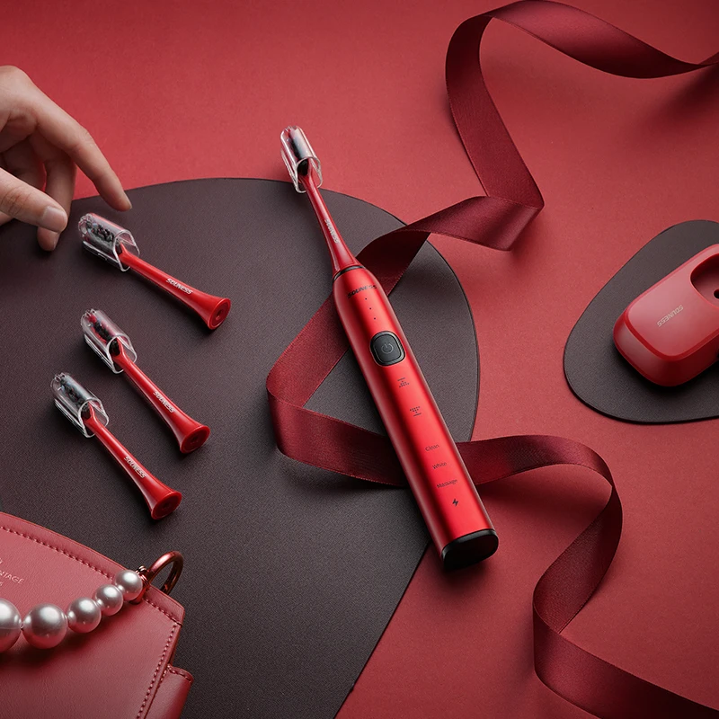 Перезаряжаемые 5 Режим головной изготовитель водонепроницаемый IPX7 usd Тип C Ультразвуковая электрическая зубная щетка для зубных щеток