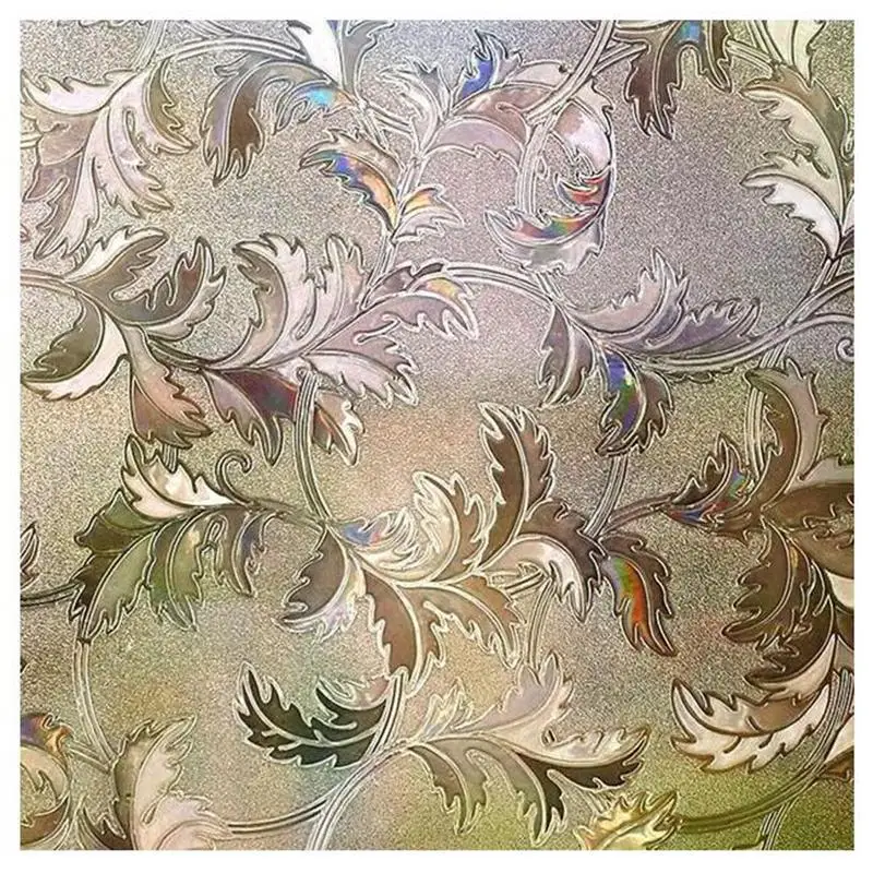 Window Film Sticker Bedroom Bathroom Home Decor Frosted Privacy Static Cling Glass PVC, PET Self-adhesive 0.24mm 45cm 60cm 90cm