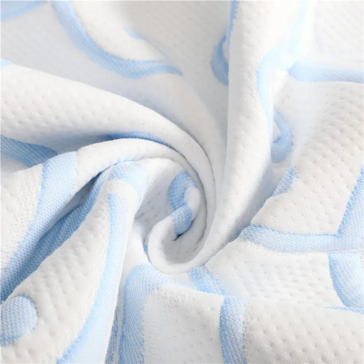 
Home 100% Polyester Protector Waterproof for Mattress Fabric Jacquard Flowered 