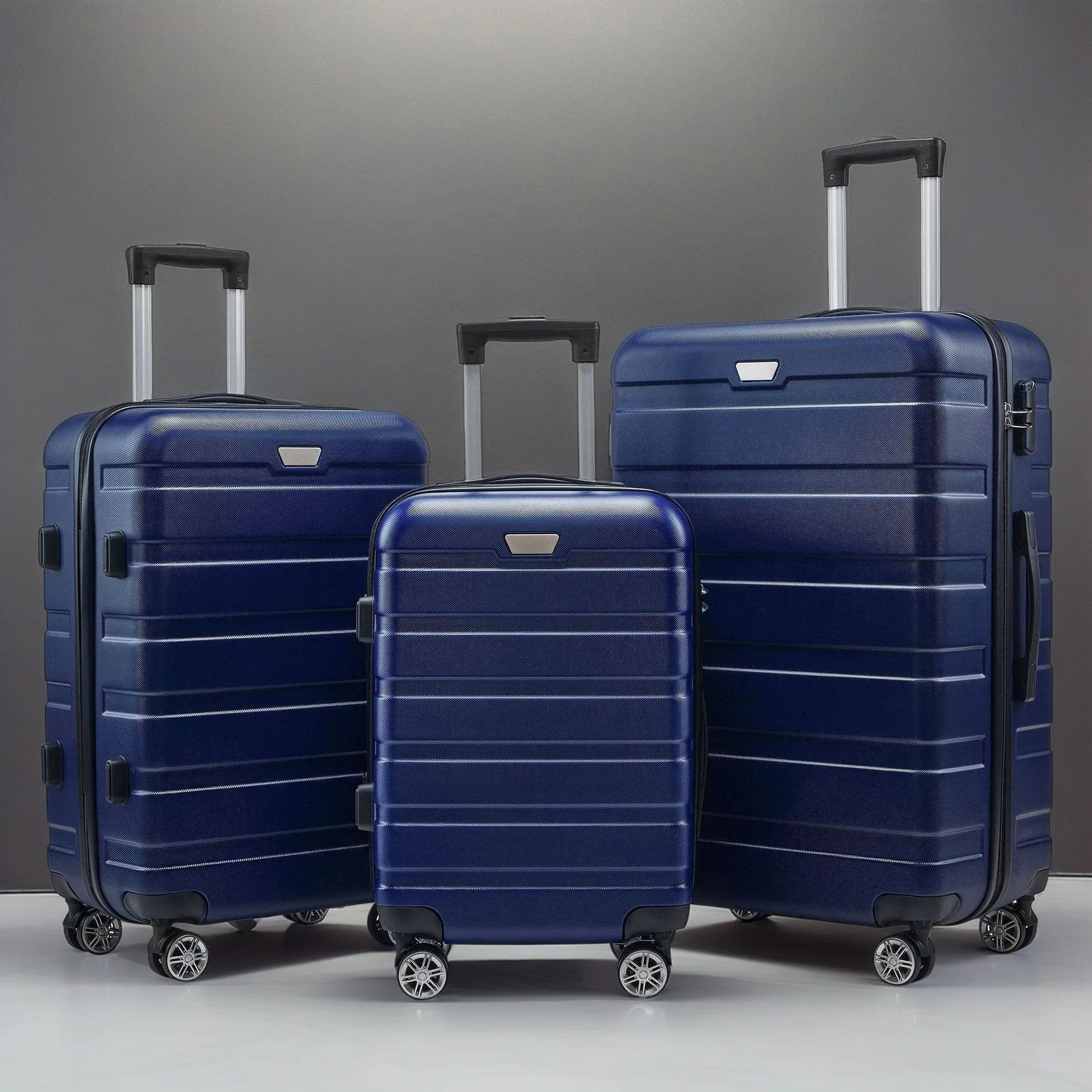 Wholesale Low Price Portable Carry on Suitcase Sets Large Capacity Luggage Travelling Set with Wheels