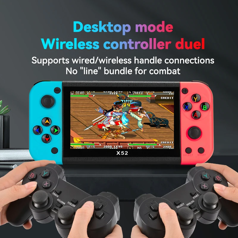 5.1 inch Screen for PSP Game Console 32 Bit Handheld Game Players Portable Handheld Game 8GB Console Player 20000+Games Came