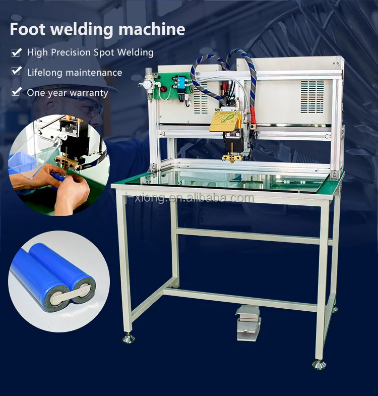 TWSL-50 Manual mobile phone battery repair 18650 portable battery welding 0.3mm welder battery pack assembly machine