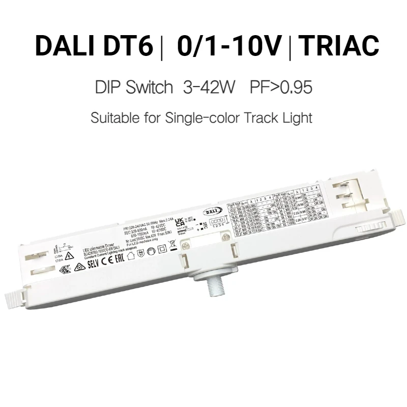 Dimmable dali driver DT6 dali led driver dt8 driver dali track light,Panel light driver,Linear Light Driver,Downlight DALI NFC