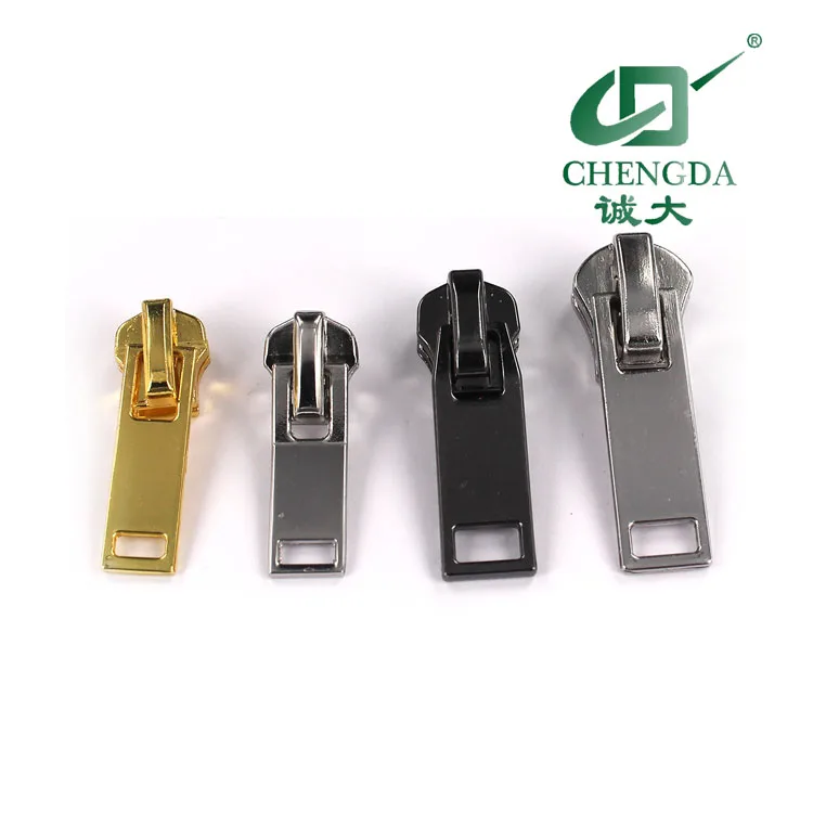 CHENGDA Popular style with High Quality sewing accessories Clothing Zipper Puller Metal Slider