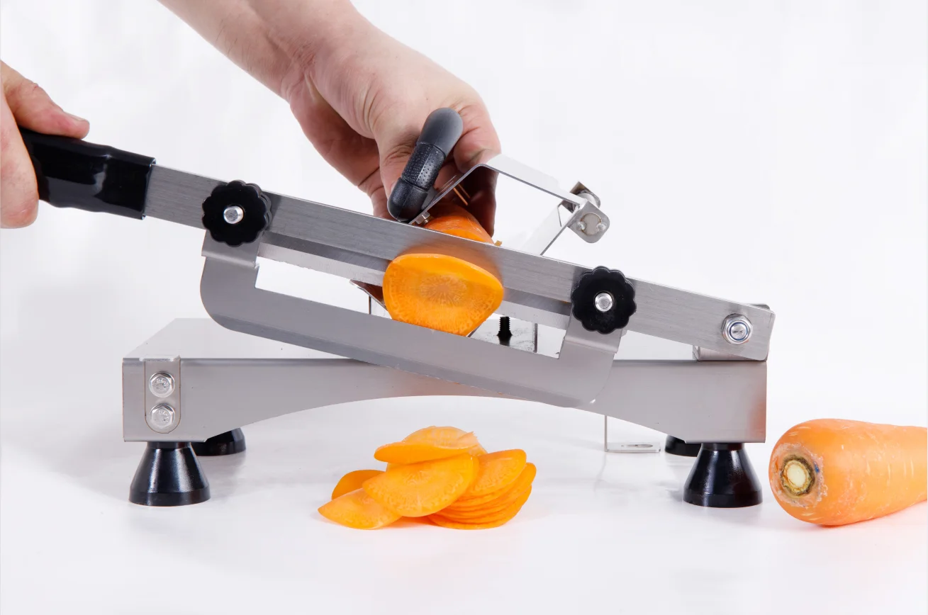High Standard 2023 New Household Meat Slicer Manual Adjustable Slicer Manual Food Meat Factory WT-208