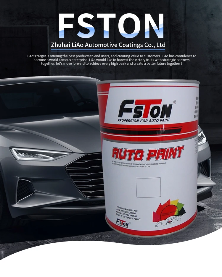 Mixing Binder paint high level matte finish clear coat fast dry thinner car improve the gloss 2K solid colour
