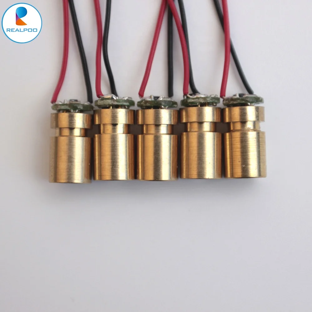 Mini size 6x12mm red 650nm dot 5mw laser module