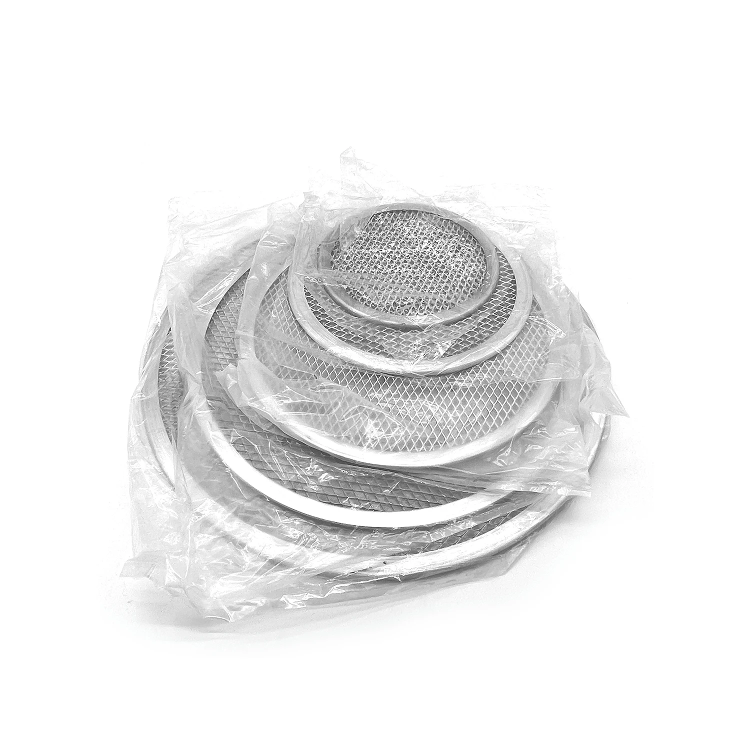 Round Aluminum Thicken 6-14 Inch Pizza Mesh, Non-stick Metal Net  Baking Tray Seamless Pizza Bakeware Kitchen Tools