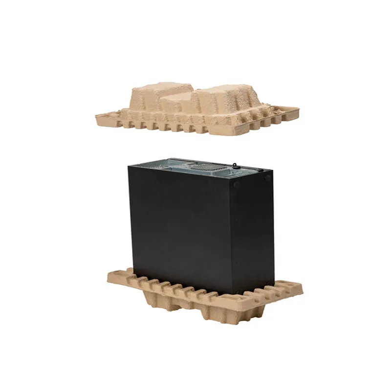 Top Quality 100% Eco-friendly Recyclable Biodegradable Protective Customized Molded Pulp Packaging for Mold Pulp