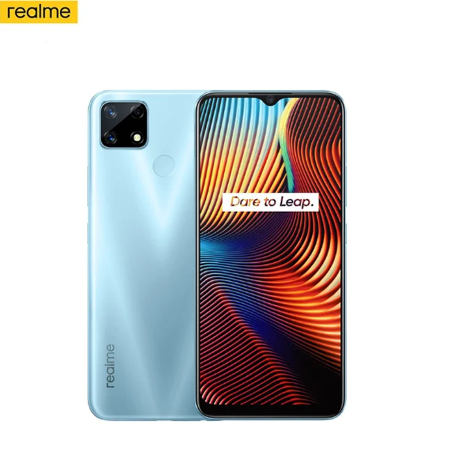 
realme 7i RMX2193 6.5'HD+ 4GB 64GB 48MP AI Triple Cams Smartphone Helio G85 Octa Core 18W Quick Charge 6000mAh Mobile Phone 