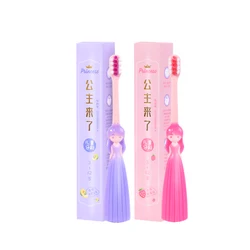 High quality and effective cleaning bacteria to remove odor, soft bristle silicone set toothbrush for kids in stock