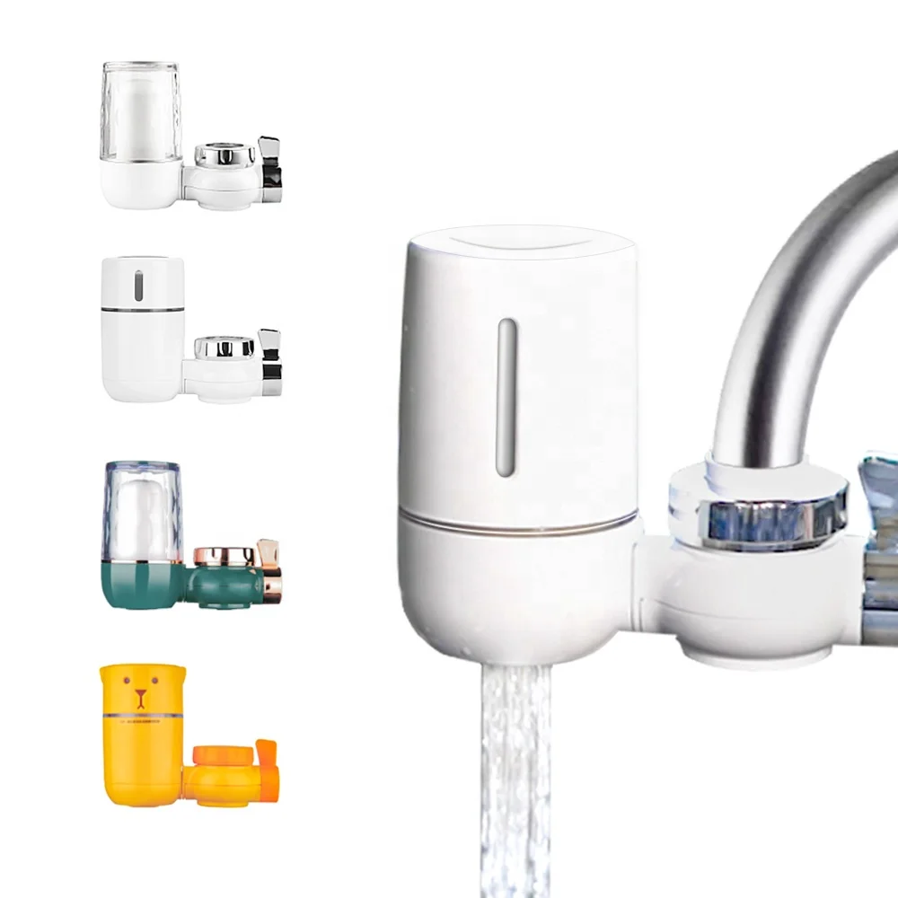 Ningshing OEM faucet home water filter household kitchen faucet tap UF ceramic activated carbon cartridge water filter purifiers