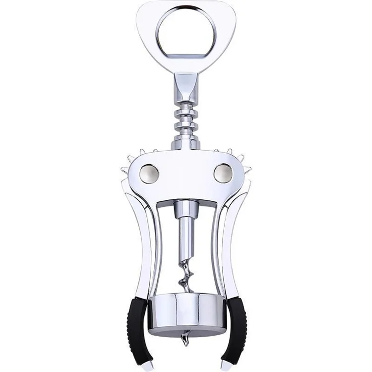 Wing Corkscrew Wine Accessories Bottle Opener Pumps Cork Waiters With Bonus Wine Stopper Metal Wallet Bottle Wine Opener