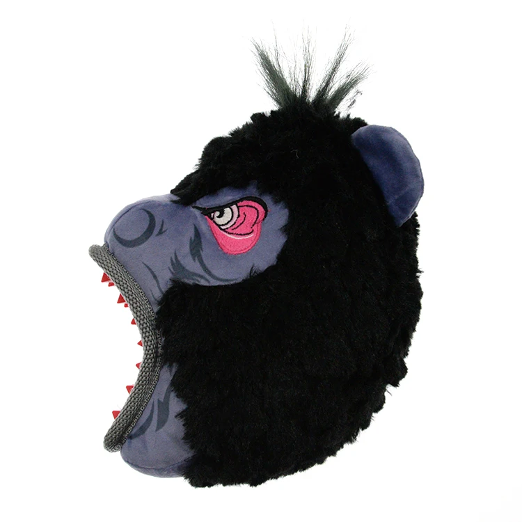 Резиновая зубная щетка для собак Chimp Gorilla Bear Tiger