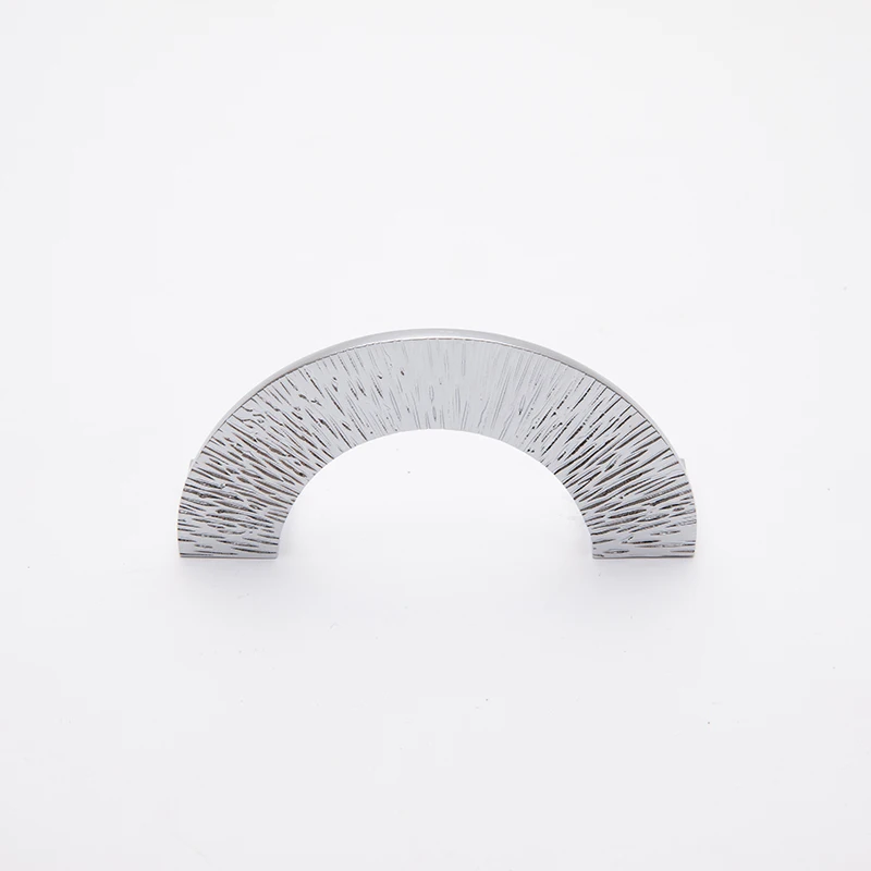 QianSi Aged Brass Demi Lune Cabinet Handles Half Ring Pulls Furniture Handles Round Dresser Knobs Kitchen Hardware