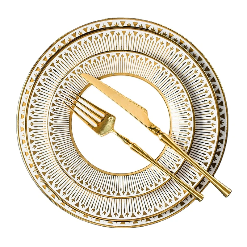 Набор круглых тарелок, керамическая посуда в скандинавском стиле, 7 дюймов, 9 дюймов, 10 дюймов, 3 размера