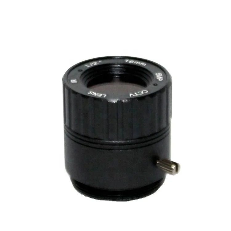 16mm 5MP F1.8 CS Mount Fixed Lens CCTV Camera Lens