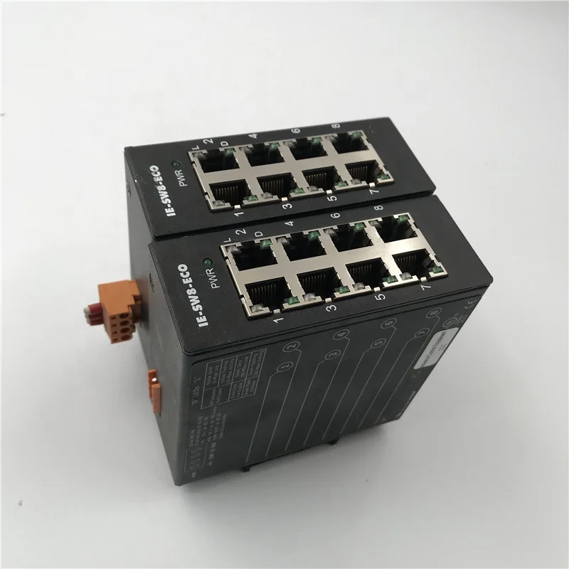Для Weidmuller IE-SW8-ECO сетевой коммутатор для промышленного етернета 10/100 Мбит/s ECO-Switch нет