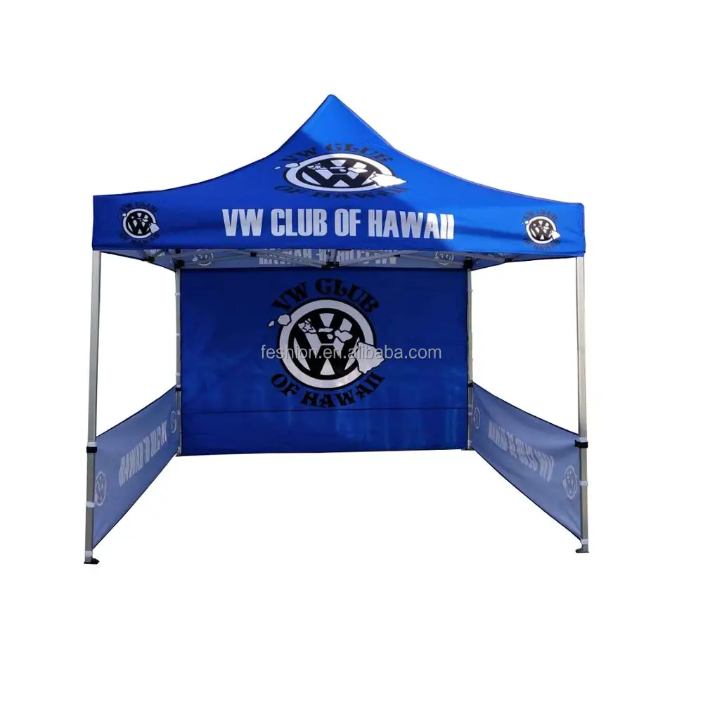 Custom Logo Commercial Advertising Tent 10x10 Instant Canopy Tent For Vendors
